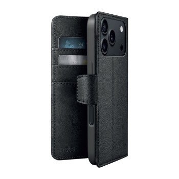 SBS Wallet Classic Mag Case for iPhone 18 Pro Max with Wallet and Stand, MagSafe Compatible - Black