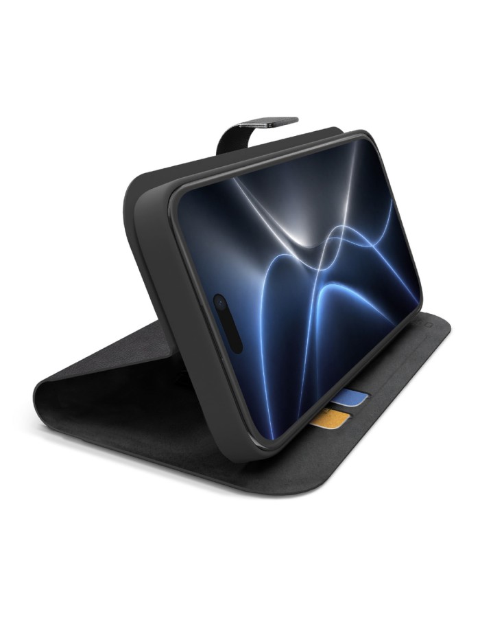 SBS Wallet Smart Case for iPhone 18 Pro with Wallet and Stand - Black SBS Wallet Smart Case for iPhone 18 Pro with Wallet and Stand - Black