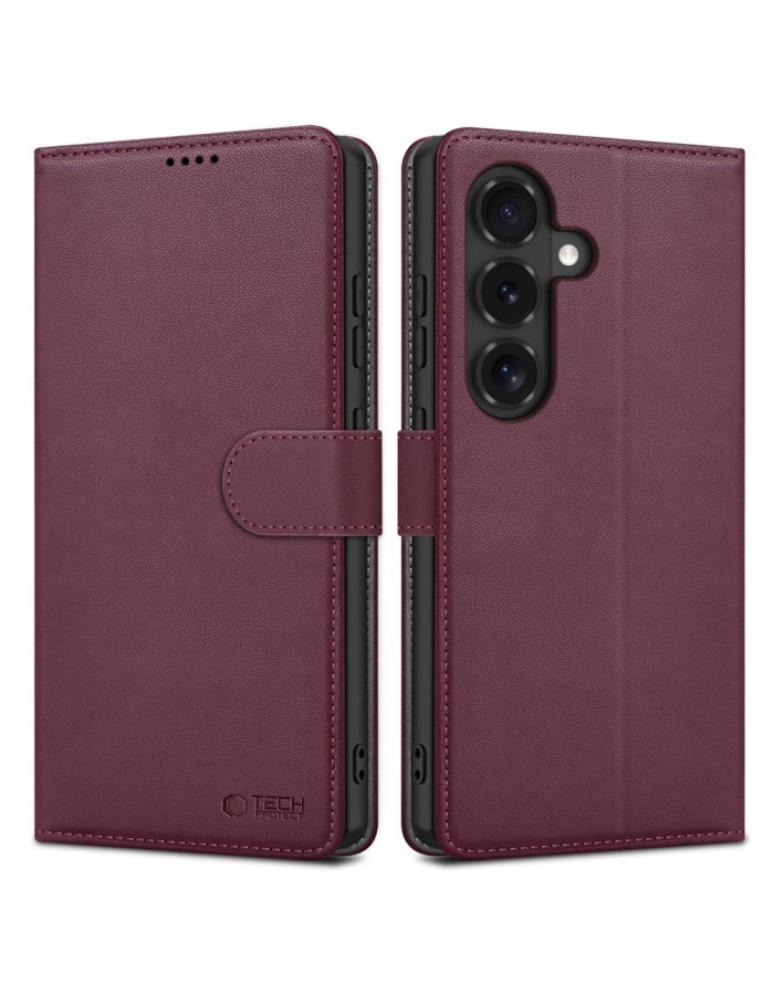 Tech-Protect Wallet Case for Samsung Galaxy S26 FE - Burgundy Tech-Protect Wallet Case for Samsung Galaxy S26 FE - Burgundy