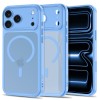 Tech-Protect MagPeak MagSafe CC Case for iPhone 18 Pro / 17 Pro - Light Blue Matte
