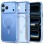 Tech-Protect MagPrime MagSafe CC Case for iPhone 18 Pro Max / 17 Pro Max - Light Blue Matte