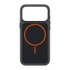 SBS D3O Core Case for iPhone 18 Pro Max / 17 Pro Max Compatible with MagSafe - Black and Orange
