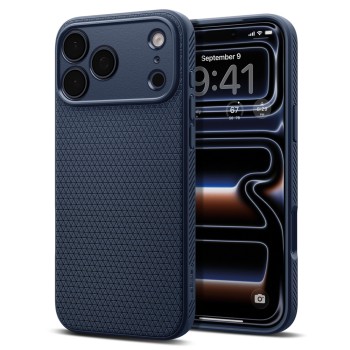 Spigen Liquid Air Case for iPhone 18 Pro Max / 17 Pro Max - Navy Blue