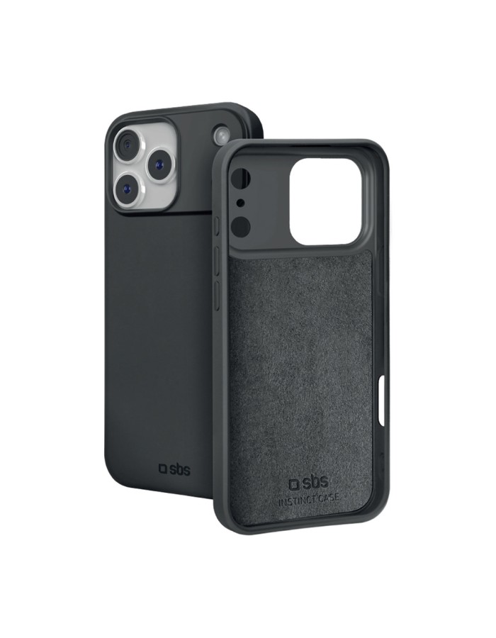 SBS Instinct Case for iPhone 18 Pro / 17 Pro - Black SBS Instinct Case for iPhone 18 Pro / 17 Pro - Black