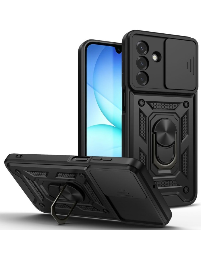 Tech-Protect CamShield Pro Case for Samsung Galaxy A17 / A18 / A26 4G / 5G - Black
