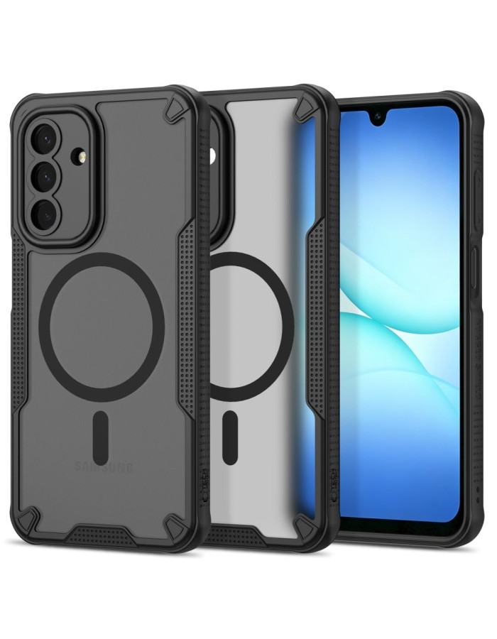 Tech-Protect Rugged Shield MagSafe Case for Samsung Galaxy A17 / A18 / A26 4G / 5G - Matte Black Tech-Protect Rugged Shield MagSafe Case for Samsung Galaxy A17 / A18 / A26 4G / 5G - Matte Black