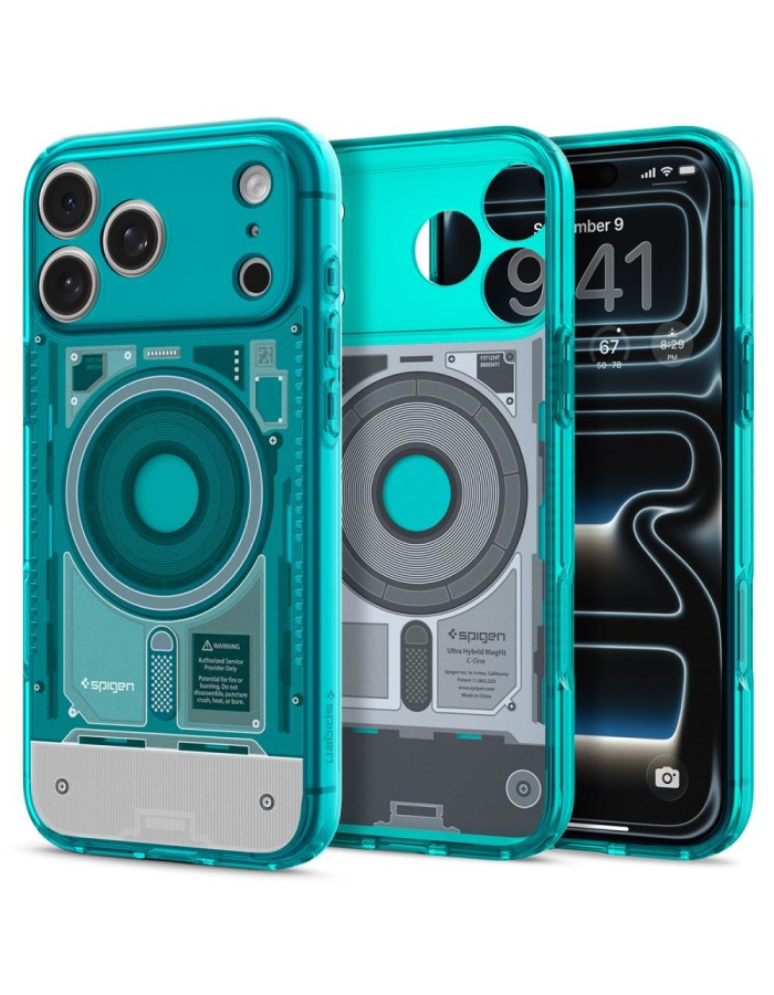 Spigen Ultra Hybrid MagSafe case for iPhone 18 Pro / 17 Pro - light blue Spigen Ultra Hybrid MagSafe case for iPhone 18 Pro / 17 Pro - light blue