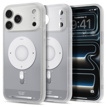 Spigen Ultra Hybrid MagSafe case for iPhone 18 Pro / 17 Pro - silver