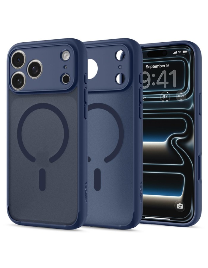 Spigen Ultra Hybrid MagSafe Case for iPhone 18 Pro Max / 17 Pro Max - Dark Blue Spigen Ultra Hybrid MagSafe Case for iPhone 18 Pro Max / 17 Pro Max - Dark Blue