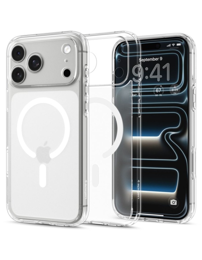 Spigen Ultra Hybrid MagSafe case for iPhone 18 Pro Max / 17 Pro Max - frost white