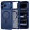 Tech-Protect Magmat Magsafe CC Case for iPhone 18 Pro / 17 Pro - Matte Navy Blue