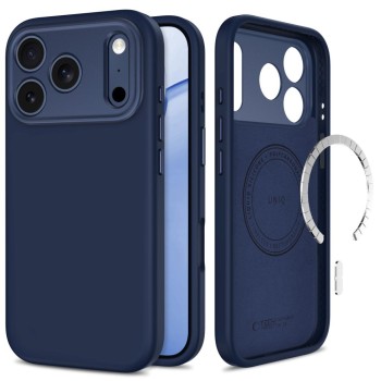 Tech-Protect Uniq MagSafe CC Case for iPhone 18 Pro Max / 17 Pro Max - Navy Blue