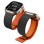 Spigen Athlex Air M Strap for Apple Watch 44/45/46/49 mm - Black and Orange