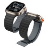 Spigen Athlex Air M Strap for Apple Watch 44 / 45 / 46 / 49 mm - Black and Gray