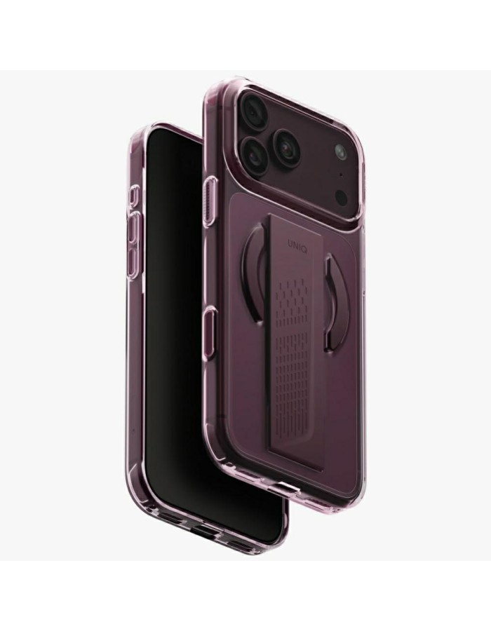 Uniq Heldro Air Magclick Charging case for iPhone 18 Pro Max / 17 Pro Max - burgundy