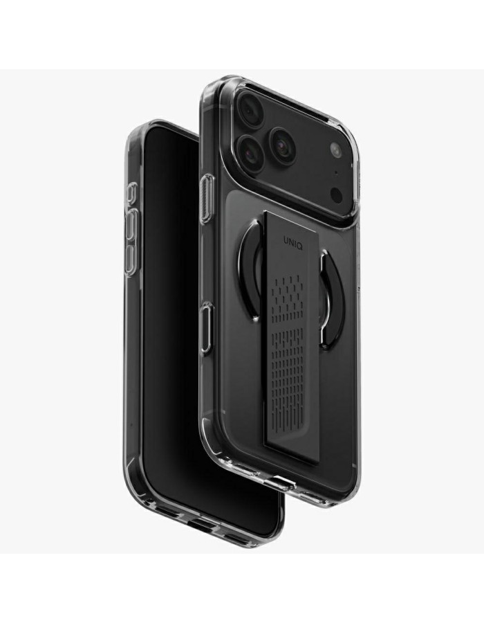 Uniq Heldro Air Magclick Charging Case for iPhone 18 Pro Max / 17 Pro Max - Black