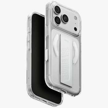 Uniq Heldro Air Magclick Charging Case for iPhone 18 Pro / 17 Pro - Transparent