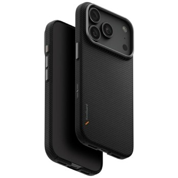 Uniq Keva EDGE Magclick Charging Case for iPhone 18 Pro / 17 Pro - Black
