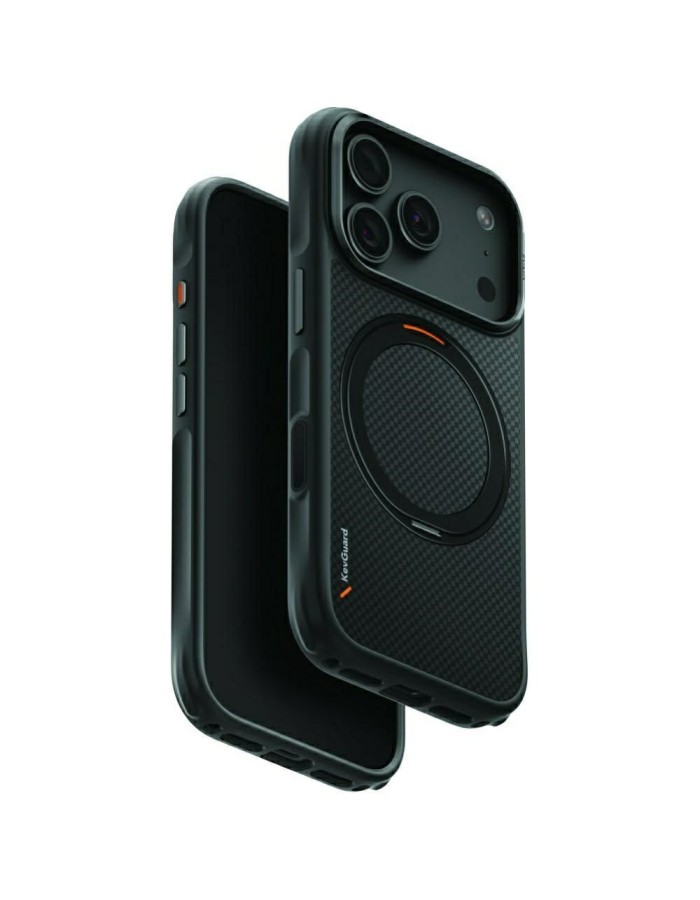 Uniq Keva Mov Magclick Charging Case for iPhone 18 Pro / 17 Pro - Black