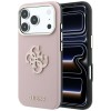 Guess Grained & Big Resin Logo Case for iPhone 18 Pro Max / 17 Pro Max - Pink Guess Grained & Big Resin Logo Case for iPhone 18 Pro Max / 17 Pro Max - Pink