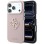 Guess Grained &amp;amp; Big Resin Logo Case for iPhone 18 Pro Max / 17 Pro Max - Pink