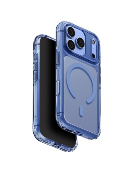 Uniq LifePro Xtreme Magclick Charging Case for iPhone 18 Pro / 17 Pro - Transparent Blue Uniq LifePro Xtreme Magclick Charging Case for iPhone 18 Pro / 17 Pro - Transparent Blue