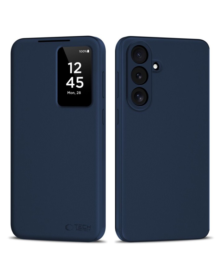 Tech-Protect Smart Wallet Case for Samsung Galaxy S26 FE - Matte Navy Blue Tech-Protect Smart Wallet Case for Samsung Galaxy S26 FE - Matte Navy Blue