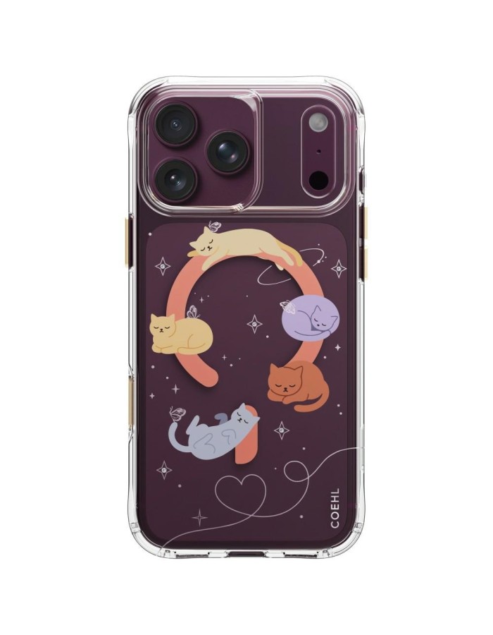 Uniq Coehl Elysie Magnetic Charging Case for iPhone 18 Pro Max / 17 Pro Max - Multicolor