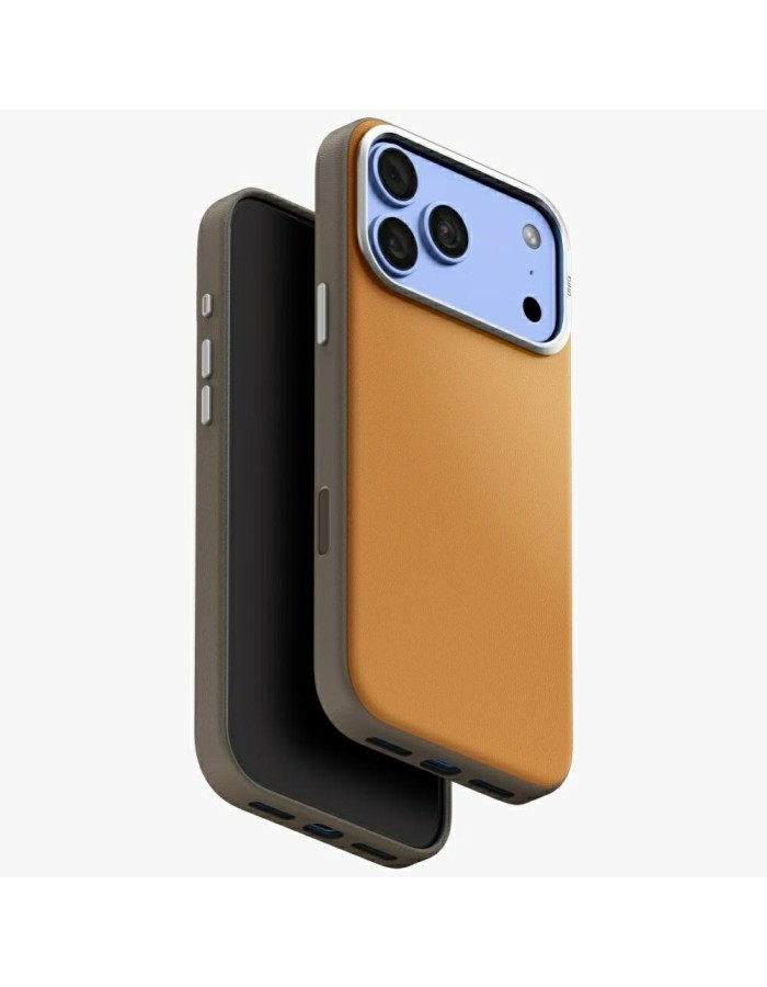 Uniq Lyden DS Magclick Charging Case for iPhone 18 Pro Max / 17 Pro Max - Light Orange