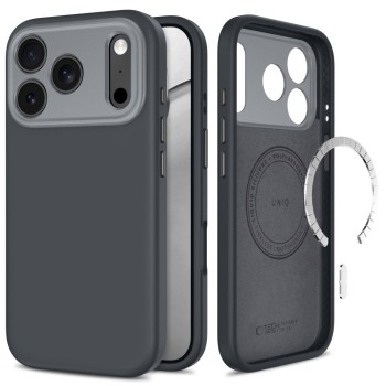 Tech-Protect Uniq MagSafe CC case for iPhone 18 Pro / 17 Pro - graphite