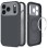 Tech-Protect Uniq MagSafe CC case for iPhone 18 Pro / 17 Pro - graphite