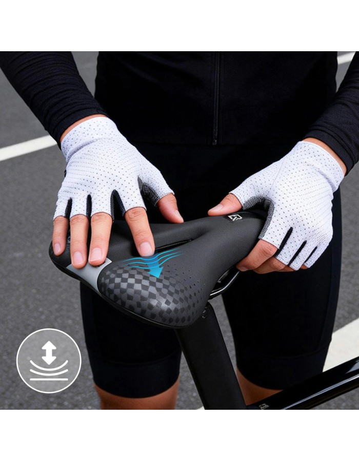 Rockbros 6876 comfortable ergonomic bicycle saddle - black