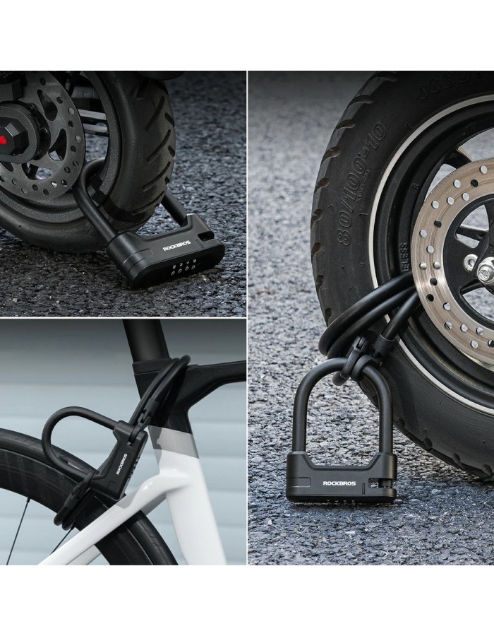 Rockbros RK242 Electric Scooter Lock - Black