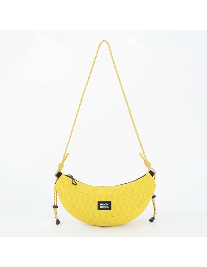 Rockbros H74 Bicycle Bag for Handlebar or Banana Shoulder 1.8L - Yellow Rockbros H74 Bicycle Bag for Handlebar or Banana Shoulder 1.8L - Yellow