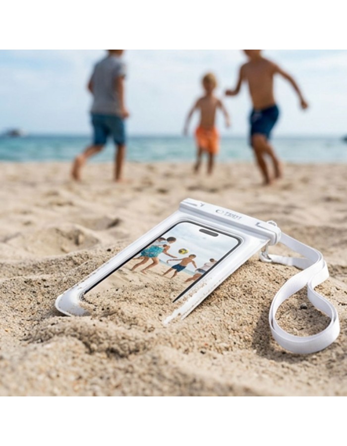 Tech-Protect UWC7 6.9" Waterproof Case - White Tech-Protect UWC7 6.9" Waterproof Case - White