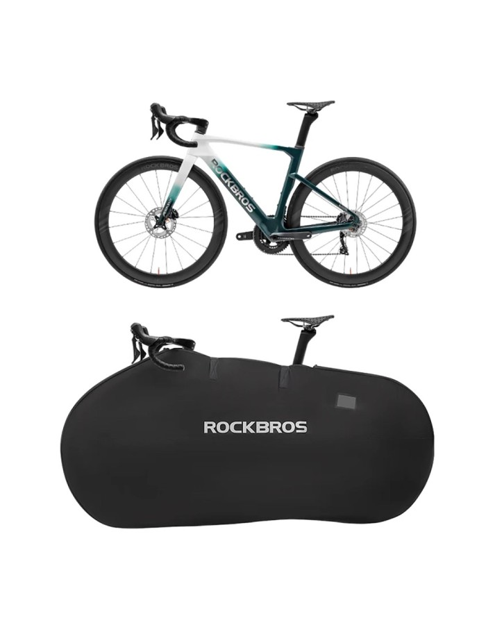 Rockbros D002 Elastic Carrying Case for 26" Road and Mountain Bikes - Black Rockbros D002 Elastic Carrying Case for 26" Road and Mountain Bikes - Black