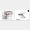 AmazingThing Titan Hardshell Case for MacBook Air M5 14" - Transparent