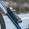 Rockbros LKXR2006 Folding Bike Lock with Key - Black Rockbros LKXR2006 Folding Bike Lock with Key - Black