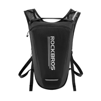 Rockbros H32 Hydration Backpack with 2L Water Reservoir for Cycling and Running - Black
