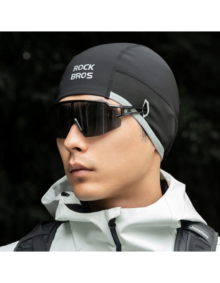 Rockbros M016 Winter Windproof Cycling Cap Size 54-61 cm - Black Rockbros M016 Winter Windproof Cycling Cap Size 54-61 cm - Black
