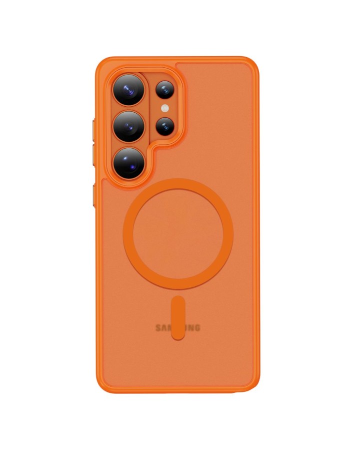Tech-Protect Magmat MagSafe Case for Samsung Galaxy S26 Ultra - Orange Matte Tech-Protect Magmat MagSafe Case for Samsung Galaxy S26 Ultra - Orange Matte
