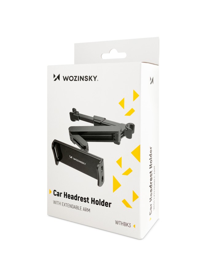 Wozinsky Adjustable Headrest Holder for Tablet or Phone Black (WTHBK3) Wozinsky Adjustable Headrest Holder for Tablet or Phone Black (WTHBK3)