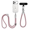 Tech-Protect C10S Crossbody Phone Lanyard (114 cm) + Wrist Strap (31 cm) - Pink Titanium Tech-Protect C10S Crossbody Phone Lanyard (114 cm) + Wrist Strap (31 cm) - Pink Titanium