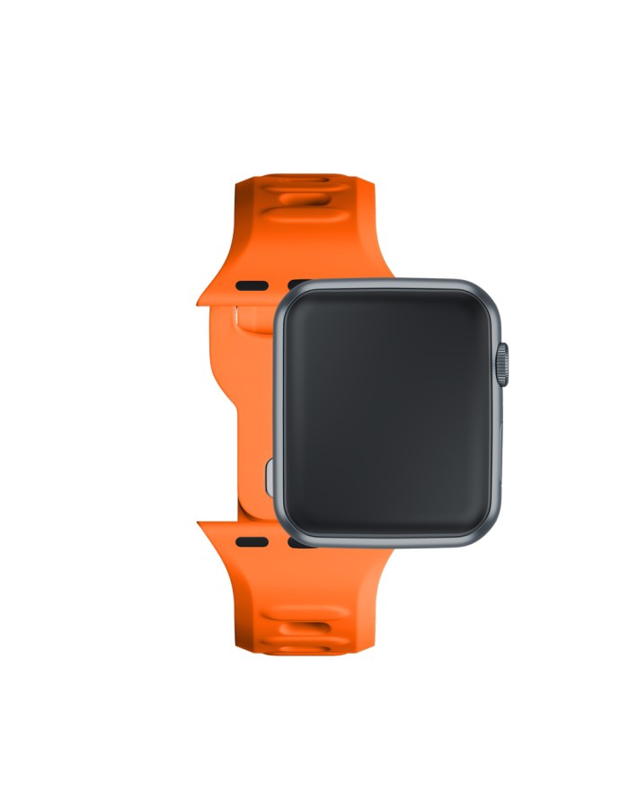 3mk Silicone Watch Strap for Apple Watch 38 / 40 / 41 mm - orange 3mk Silicone Watch Strap for Apple Watch 38 / 40 / 41 mm - orange