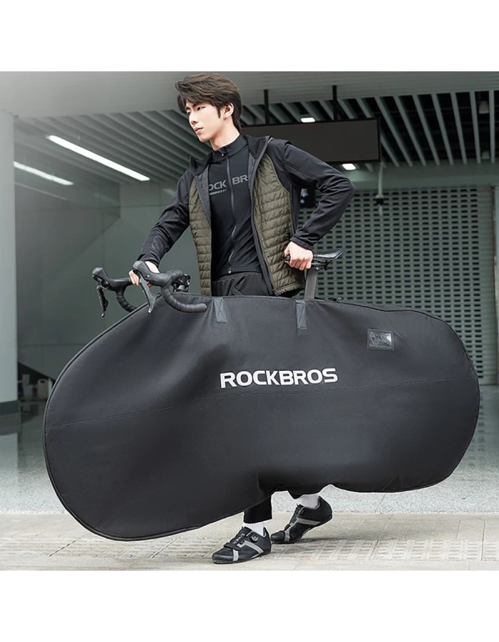 Rockbros D002 Elastic Carrying Case for 26" Road and Mountain Bikes - Black Rockbros D002 Elastic Carrying Case for 26" Road and Mountain Bikes - Black