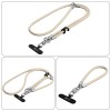 Tech-Protect C10S Crossbody Phone Lanyard (114 cm) + Wrist Strap (31 cm) - Beige Titanium Tech-Protect C10S Crossbody Phone Lanyard (114 cm) + Wrist Strap (31 cm) - Beige Titanium