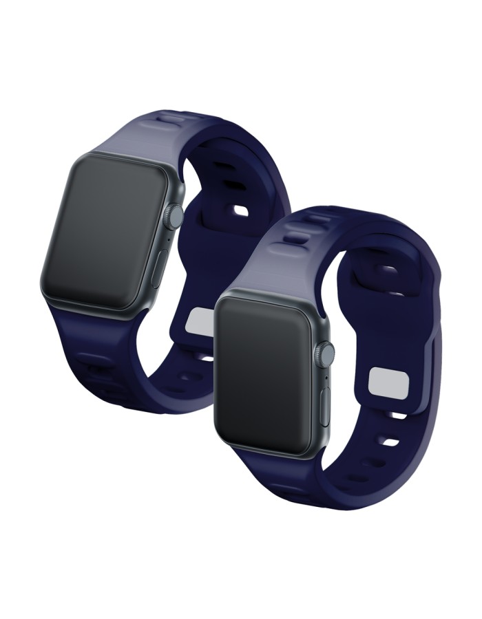 3mk Silicone Watch Strap for Apple Watch 38 / 40 / 41 mm - blue 3mk Silicone Watch Strap for Apple Watch 38 / 40 / 41 mm - blue