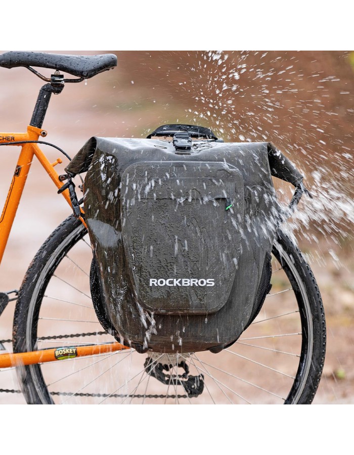 Rockbros AS-001 Waterproof Trunk Bag 27L - Black Rockbros AS-001 Waterproof Trunk Bag 27L - Black