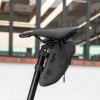 Rockbros AS-078-1 Bicycle Seat Bag with Smart Rear Light 0.8L - Black Rockbros AS-078-1 Bicycle Seat Bag with Smart Rear Light 0.8L - Black