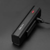 Rockbros 24710012001 front bicycle light 800 lm + USB-C - USB-A cable - black Rockbros 24710012001 front bicycle light 800 lm + USB-C - USB-A cable - black
